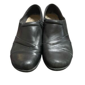 Clark’s Black Leather Work Shoe 7.5